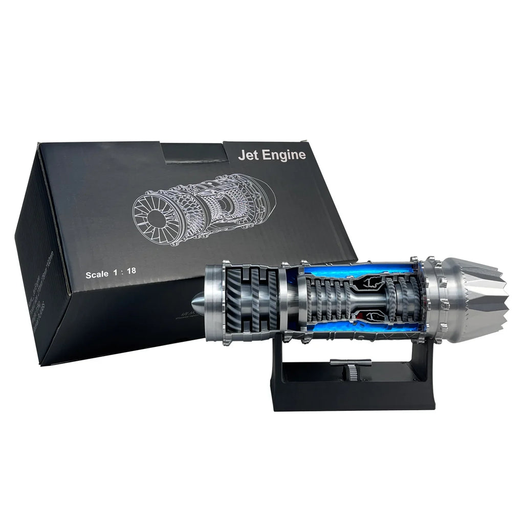 J-35 Fighter Aircraft Turbine Engine Assembly Model Aircraft 3D Printing Electric Aore Action Figure Collection Toys Boy Gifts
