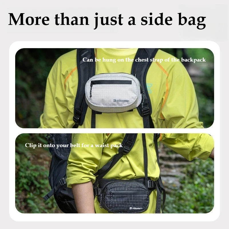 Dyneema Organizer Bag Outdoor Waterproof EDC Tool Storage Pouch Waist Pack Multifunctional for Camping Hiking Tactical Gear
