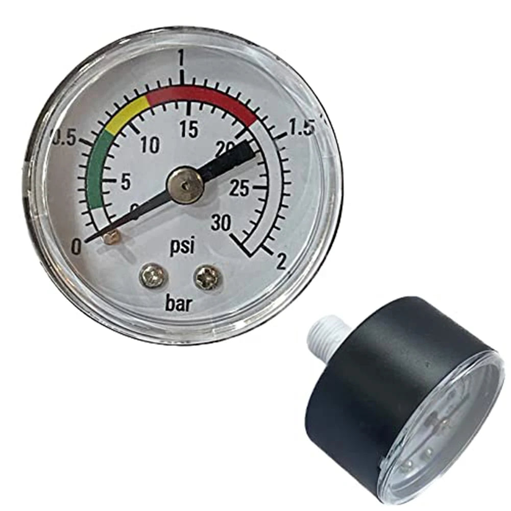 Pressure Gauge With O-Ring Dual Scale Gauge For Intex 11224 14 And 16 Inch Sand Filter Pumps Digital Display Gauge