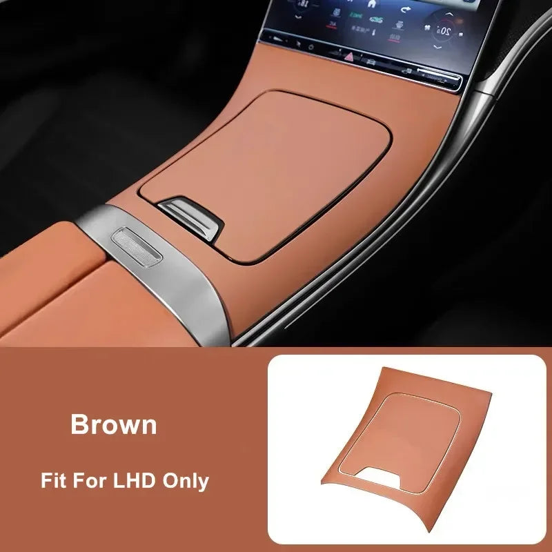 For Mercedes Benz C Class W206 GLC X254 2023-2025 Silicone Dustproof Protective Pad Cover Trim Accessories Car Central Console