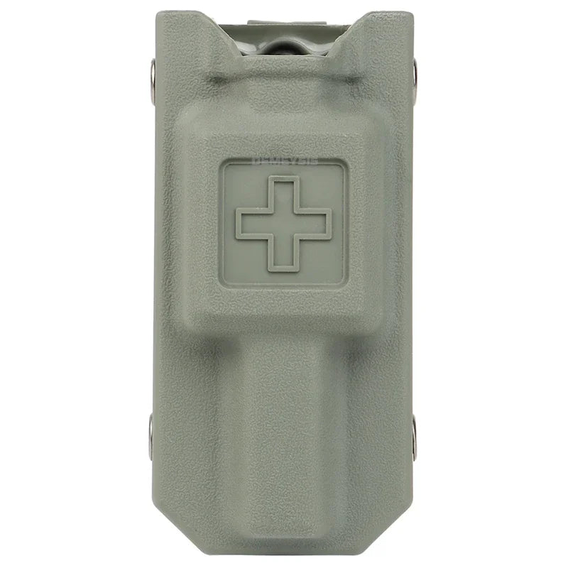 Tactical Tourniquet Holder Portable MOLLE Hunting Emergency Tourniquet Case Outdoor Combat Training Medical First Aid Equipment