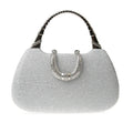 Pearl Rhinestone Evening Bag Luxury Diamond Crossbody Single Shoulder Purse Elegant Bridesmaid Party Handbag Shiny Fashion Tote