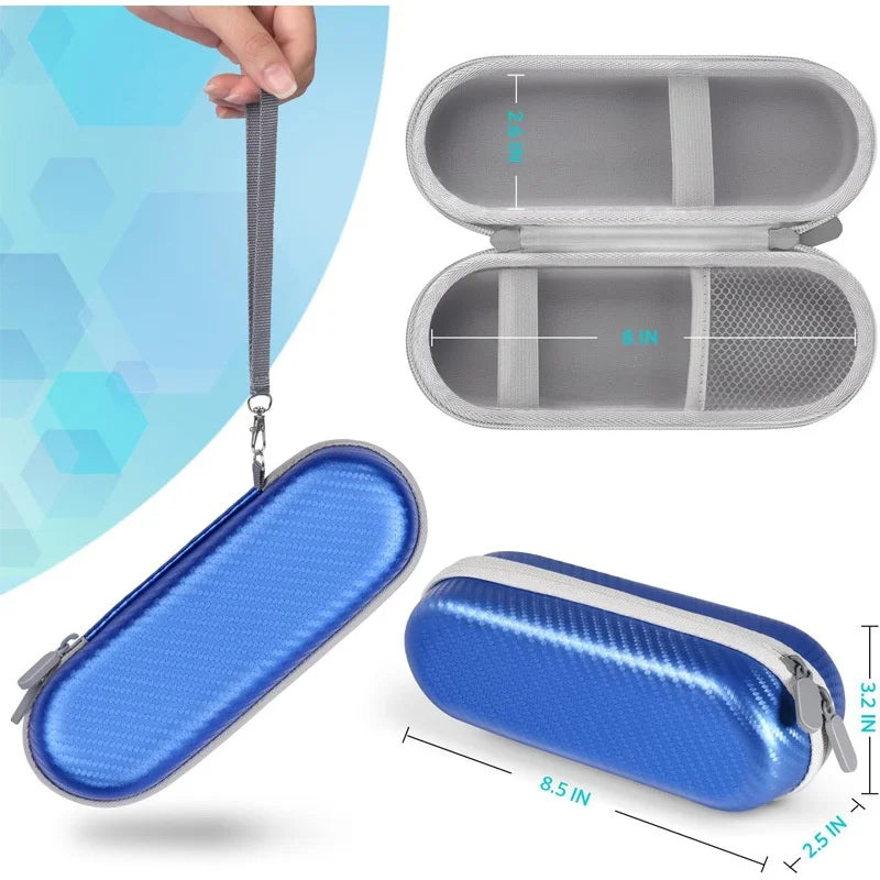 1pcs Portable Electric Toothbrush Case Toothbrush Protector Convenient Travel Toothbrush Toothpaste Storage Box LXYJSN04