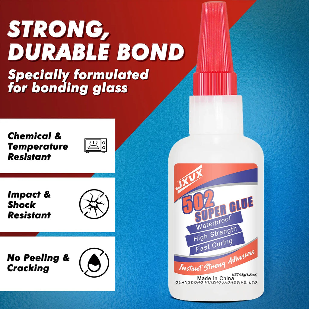 Super universal instant glue, contact adhesive, waterproof, cyanoaspiration, fast seconds, drink, plastic, leather, crafts, ceramic, glasses, shoes, new super strong glue, stationery store