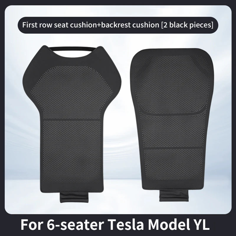 For 6-seater Tesla Model YL car seat cushion, Model Y L front and rear seat cushion, seat back cushion, seat protection cushion