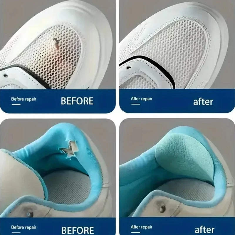Sports Shoes Patches Vamp Repair Shoe Insoles Patch Sneakers Heel Protector Adhesive Patch Repair Shoes Heel Foot Care Products