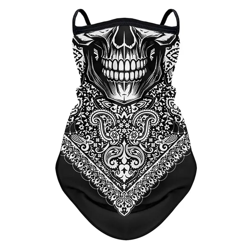 Motorcycle Sunscreen Mask Summer Riding Cooling Sports Headscarf Outdoor Hiking Fishing Anti-UV Quick-Drying Mask Neck Cover