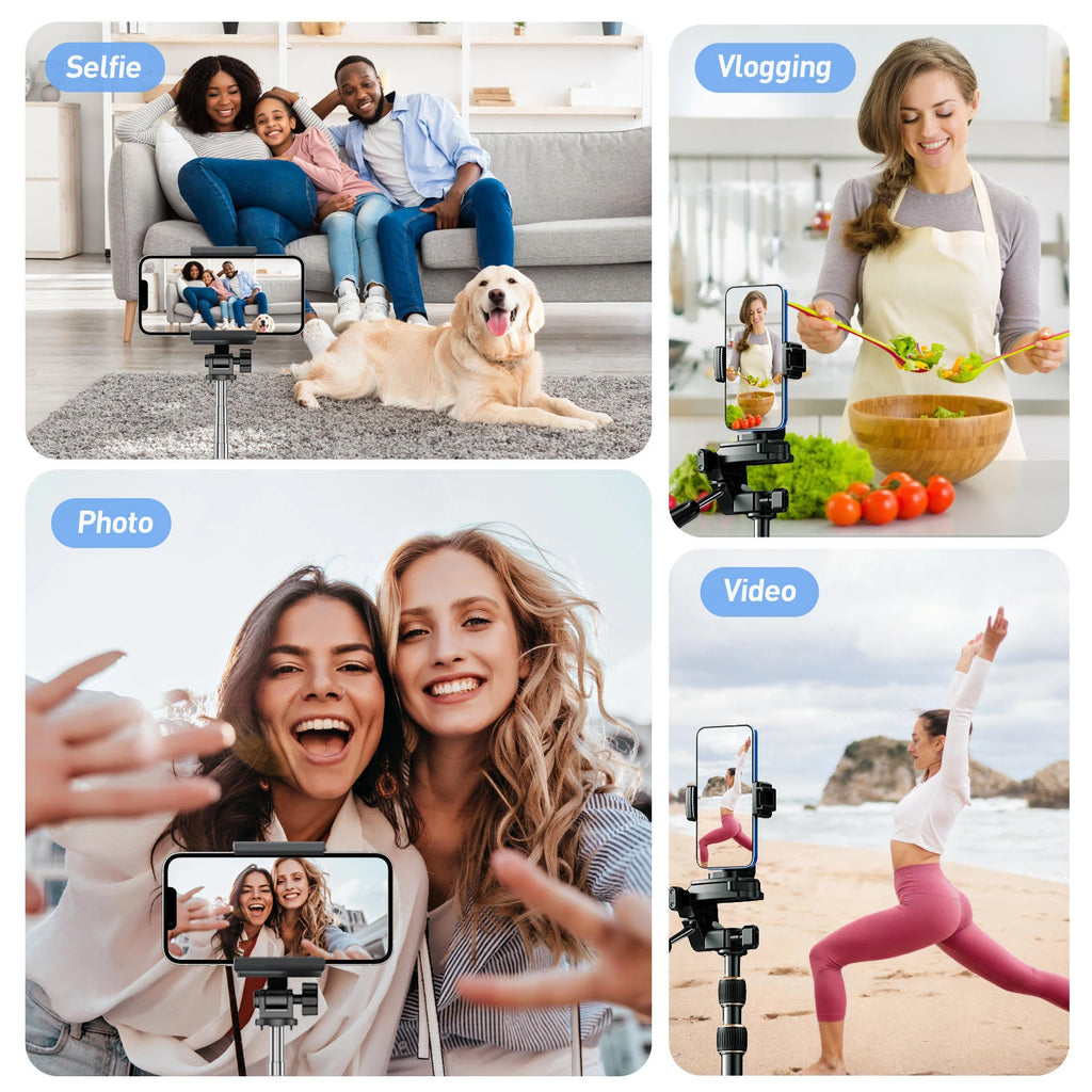 Magnetic Phone Camera Mini Selfie Video Cam Portable Rear Camera Selfie Device for Vlog Travel Content Creator