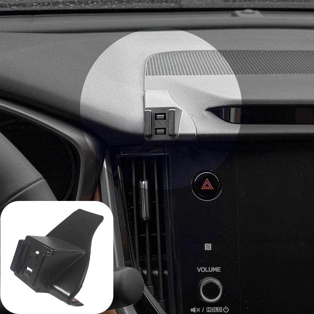 For Subaru Outback 2021 2022 2023 2024 Car Phone Holder Wireless Charging Bracket Base Gravity Stand Phone Mount Accessories