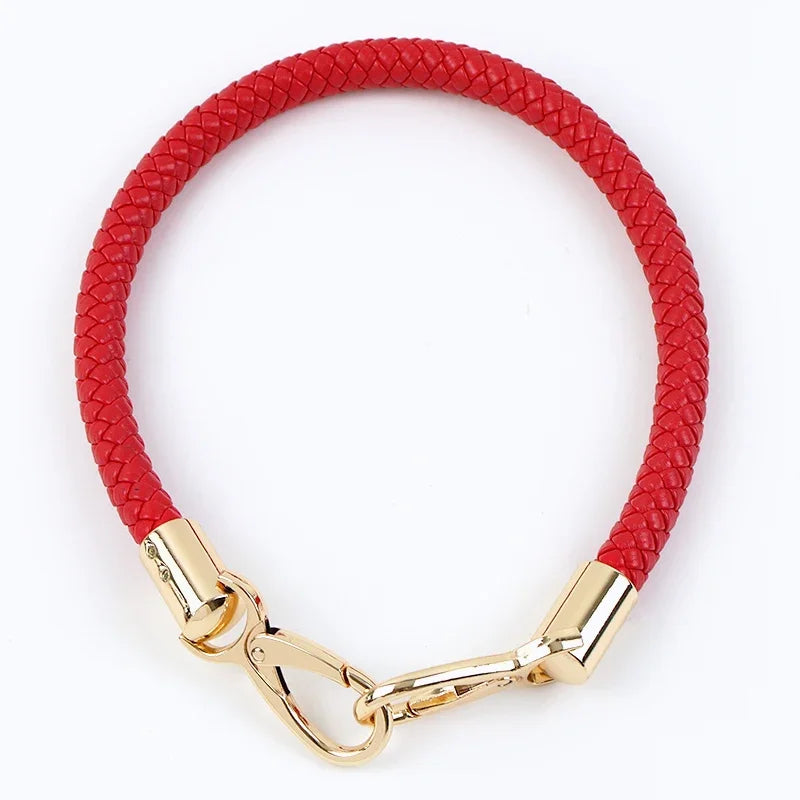 1Pc Deepeel 40-60cm PU Leather Bag Strap Handbag Handles Chain Women's Bags Shoulder Belt Metal Buckles Replacement  Accessories
