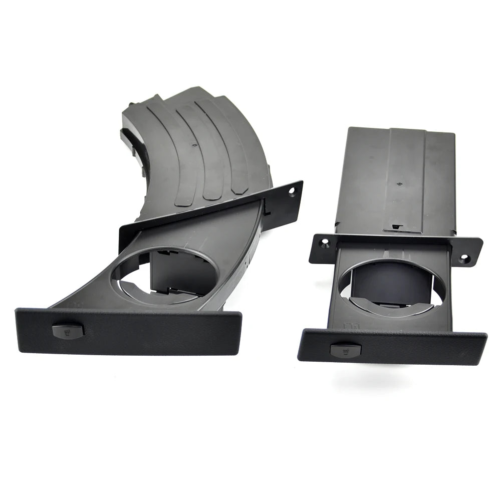 51459125622 51459125626 Front Left Right Cup Holder Drink Rack Black Holders For BMW E60 E61 M5 525i 528i 530i 535i 2004-2010