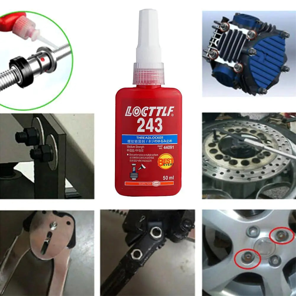 Screw Glue Anti Loosening Fastening Anaerobic Glue Corrosion-Resistant And High-Temperature Resistant Thread Sealing Glue