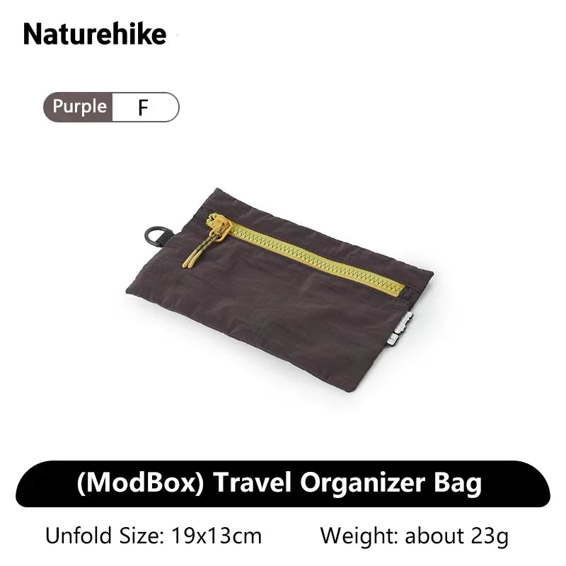 Naturehike ModBox Travel Storage Bag Portable Outdoor Camping Business Trip Suitcase Clothing Separator Makeup Organizer Bags