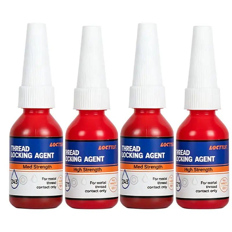 243 10ml/0.34oz Strong Thread Locking Adhesive High Temperature Anaerobic Adhesive Suitable For Automotive Machinery locking