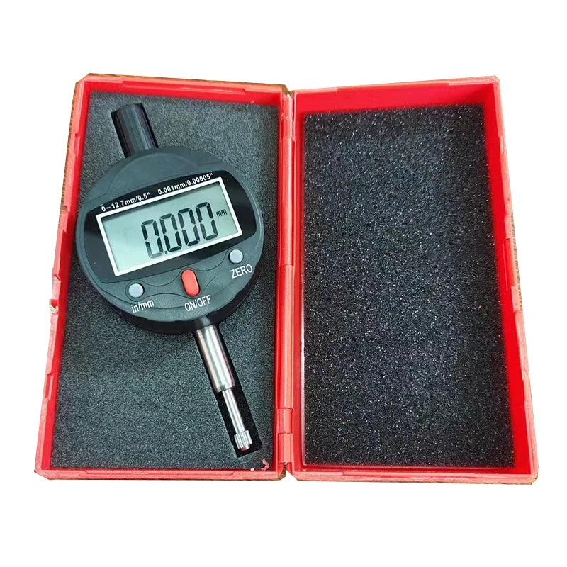 12.7mm 0.01mm Precision IP54 digital display cap dial indicator height gauge depth measuring instrument