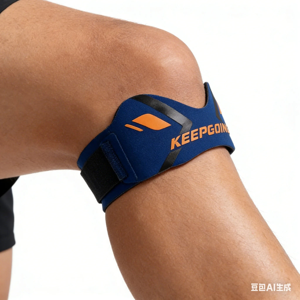 Knee Brace Support for Running Sports Adjustable Knee Strap Patella Protector for Basketball Hiking Gym