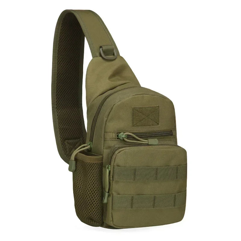 Tactical Shoulder Bag Men Hiking Backpack Nylon Outdoor Hunting Camping Fishing Molle Trekking Chest Sling Bag