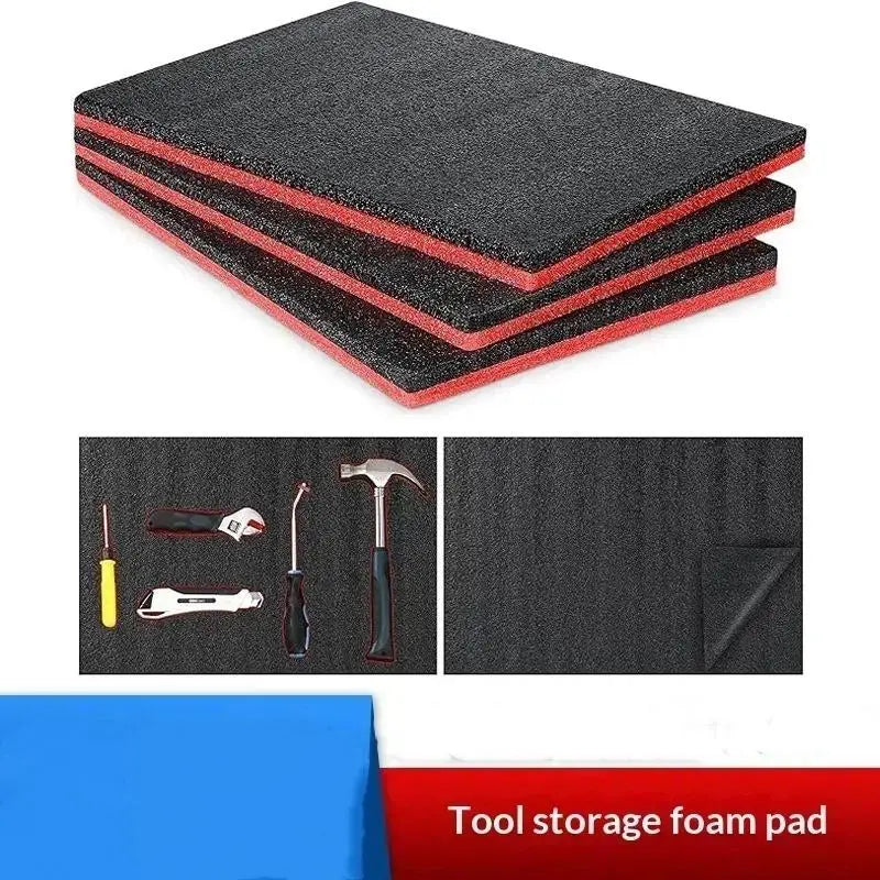 3pcs Tool Box Foam Polyethylene Tool Foam Inserts CasesEPE Foam For Organizer Cases Drawer LinerCamera Toolbox Storage Shadow