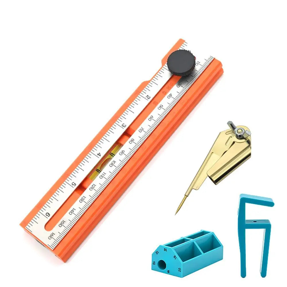Professional Woodworking Angle Ruler Digital Protractor Level Measure Tool 360°  for Carpenter DIY Building