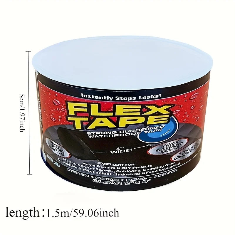 High-Quality Waterproof Tape | Strong Adhesive for Bucket, Pipe & Umbrella Leak Repair