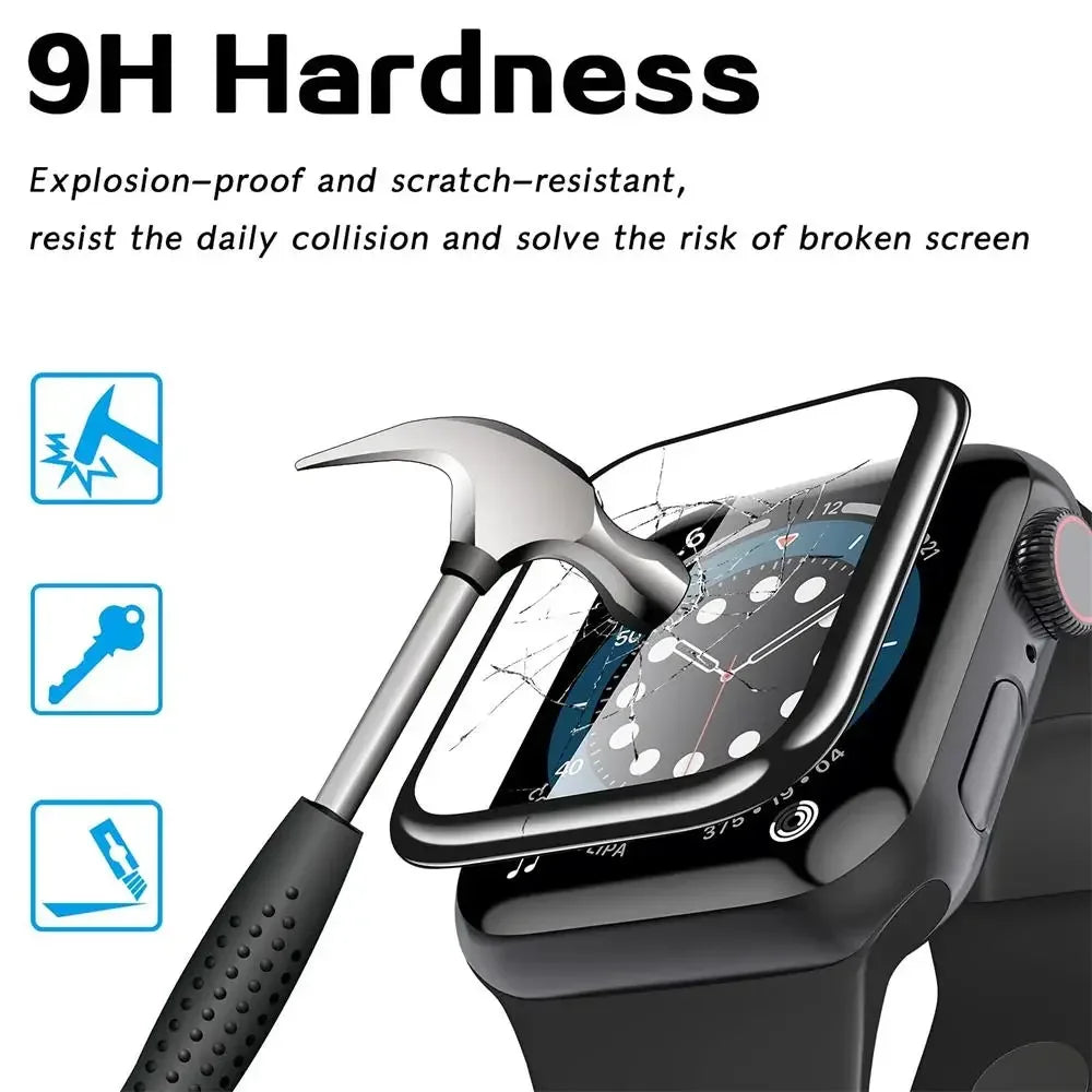 Glass Screen Protector Film For Apple Watch 11 10 46/42mm Ultra 3/2 49mm Soft Hydrogel Film iWatch 9 8 7 6 5 SE 45/41mm 44/40mm