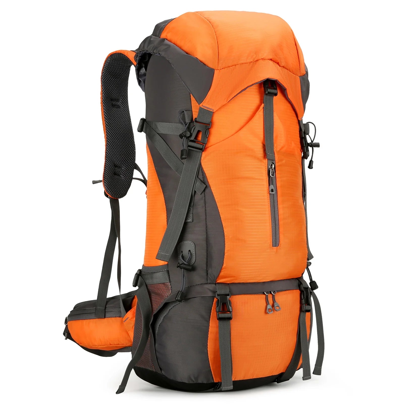 70L Extra Large Backpack for 3-5 Days Water-resistant Climbing Camping Backpack Travel Daypack with Rain Cover