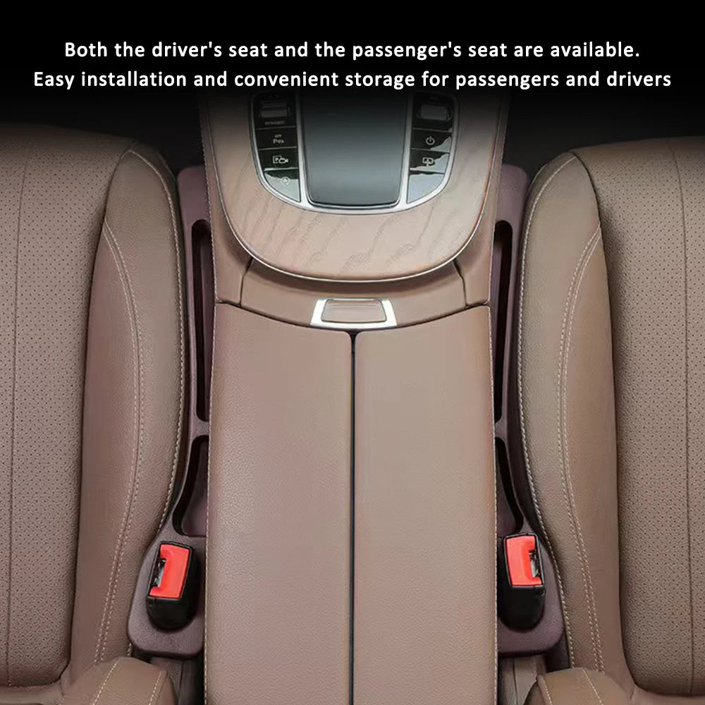 For Hyundai Kona N EV 2016 2017 2018 2019 2020 2021 2022 2023 2024 2025 2PCS Universal Car Seat Leak Proof Strips Storage