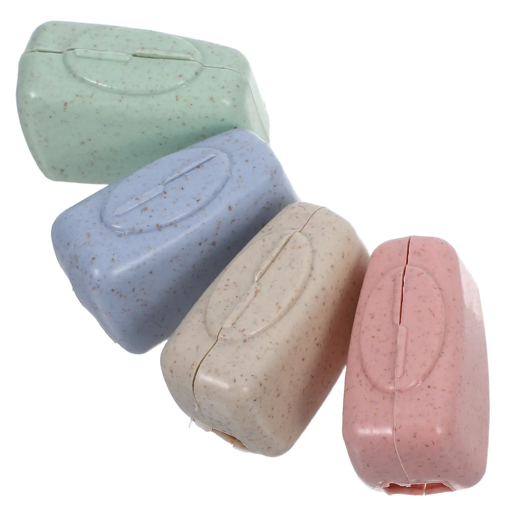 4Pcs Toothbrush Protective Head Covers Compact Lightweight Durable Travel Toothbrush Cap Holder Waterproof for Outdoors