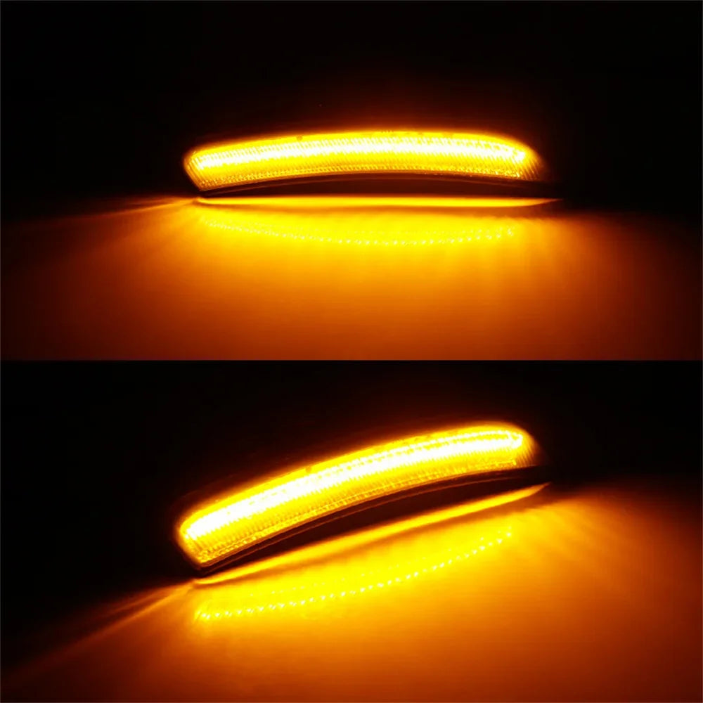 For Chrysler 200 2015 2016 2017 Car Front Bumper Side Marker Indicator LED Lights Turn Signal Lights Parking/Driving Lights 12V