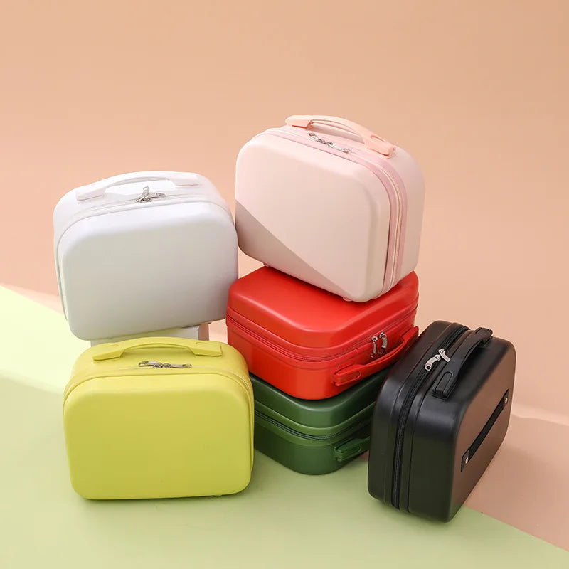 Hot Students 2023 Women New Small Travel Suitcases Pure Handheld box Lady Trend Carry-on luggage