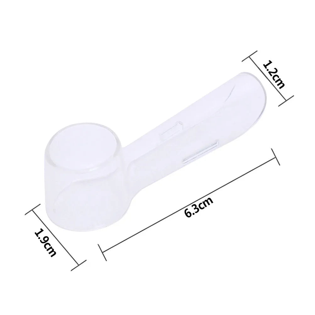 8Pcs Sanitary Toothbrush Head Cover for Electric Toothbrush Replacement Heads Reusable Travel Cap Hygienic Brush