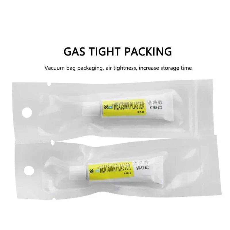 Thermal Paste Bond Adhesive Glue Shoes Strong Sole for Black Silicone Elbow Conductive 5g Plaster Viscous VGA RAM LED IC Pads