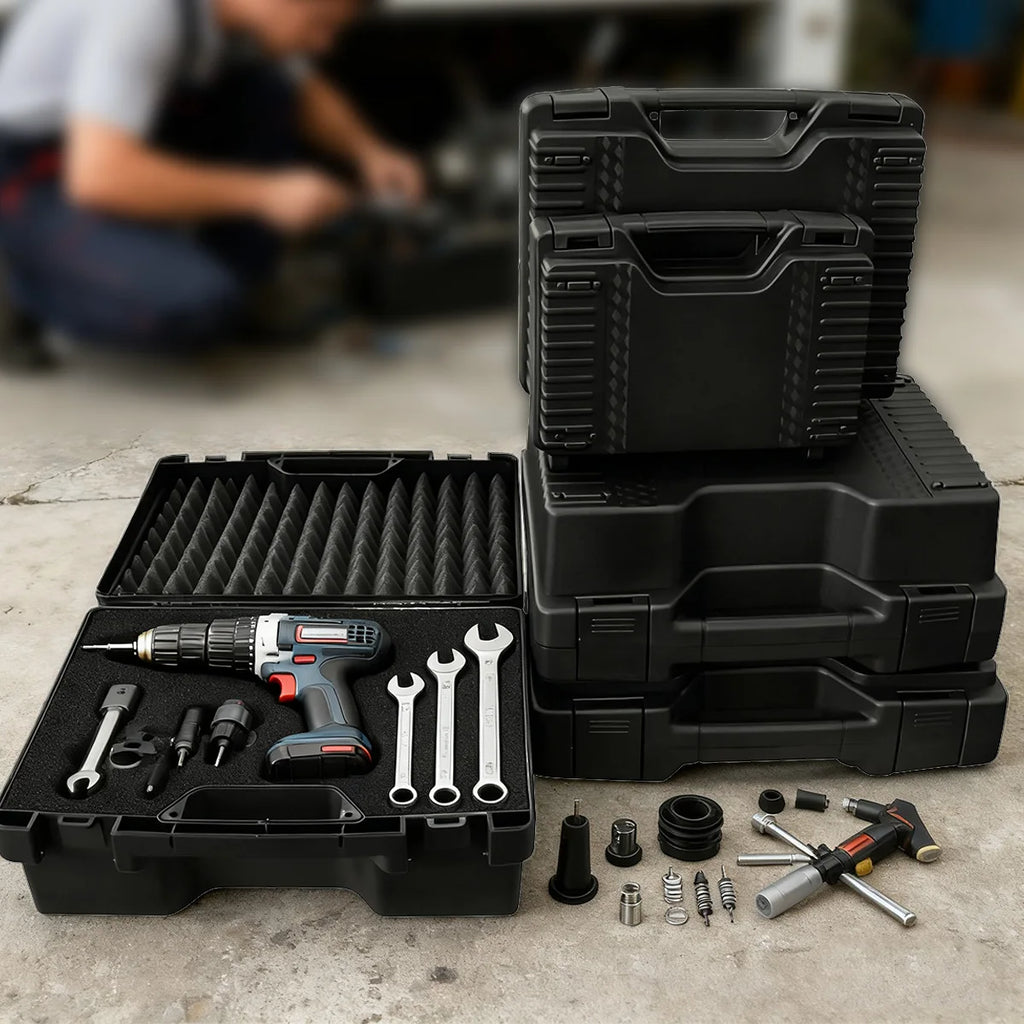 1pc Multi-Functional Portable Equipment Case with Sponge Protective Hardware Shell Tool Carrying Storage Box for Drones,Tools