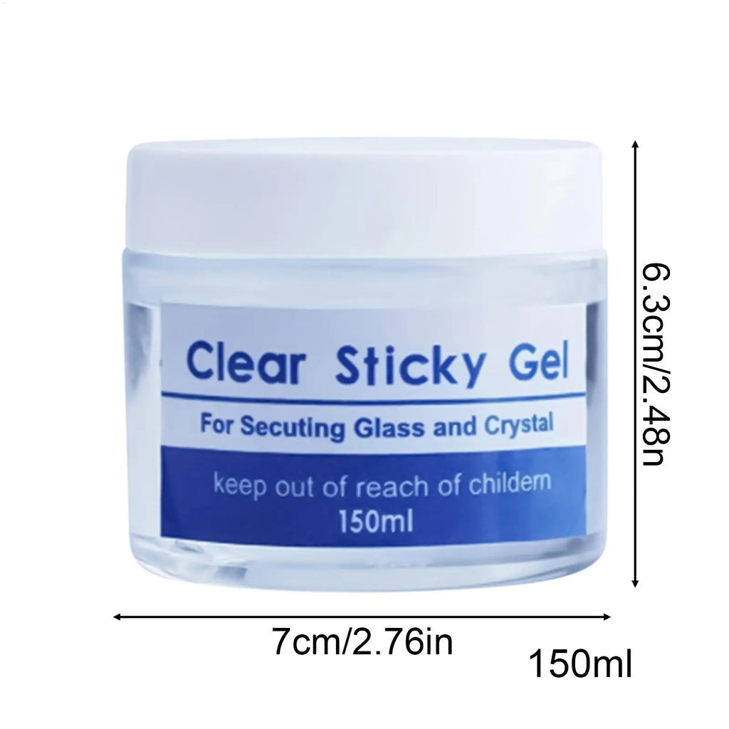 Clear Museum Wax Putty, Removable Reusable Adhesive For Glass Ceramic Figurines Non-Toxic Collectibles Display Hold, No R esidue