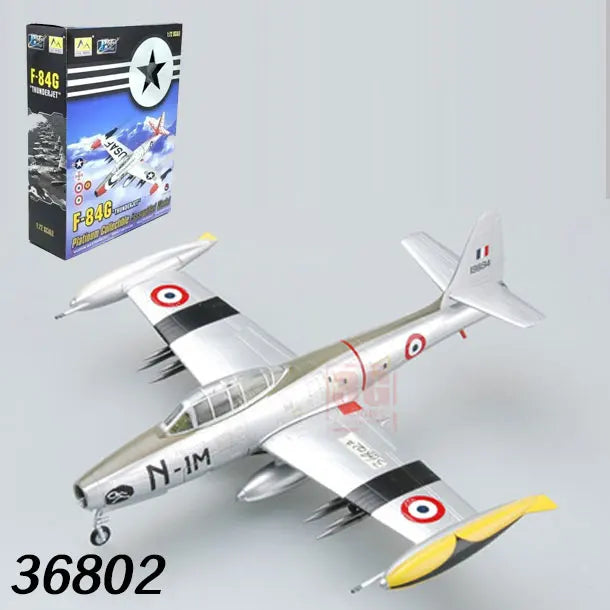 Easymodel 1/72 Scale Finished Military Aircraft Model Fighter Helicopter WWII and Modern Propeller Plane for Collection Display