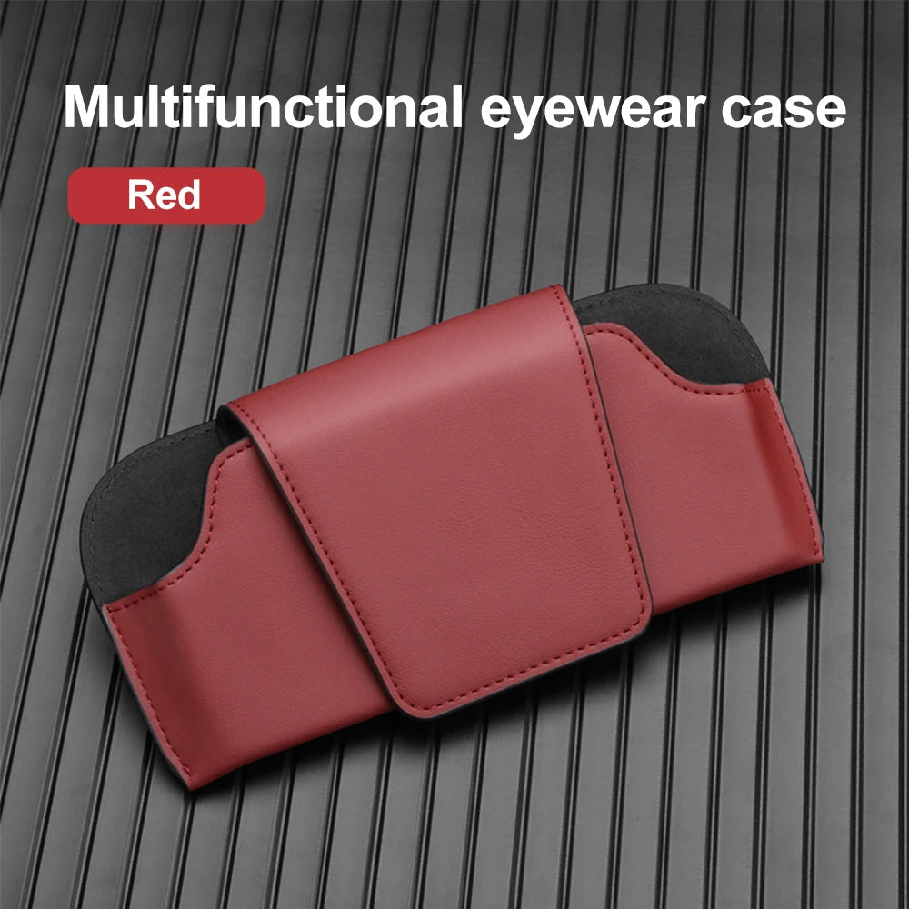 General Motors Sunglasses Case Car Sun Visor Glasses Frame Sunglasses Storage Clip Car Multifunctional Storage Accessories