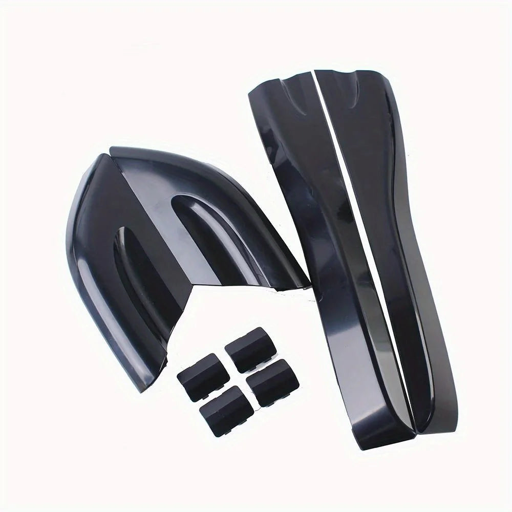 for Hyundai Tucson 2004 2005 2006 2007 2008 Car Roof Rails Rack Leg Cover End Cap Protector Cover Glossy Black Exterior 8PCS