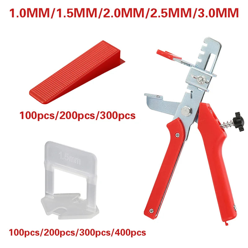 Tile Leveling System Laying Level Wedges Alignment Spacers Leveler Locator Spacers Flooring Wall level 1/1.5/2/2.5/3mm