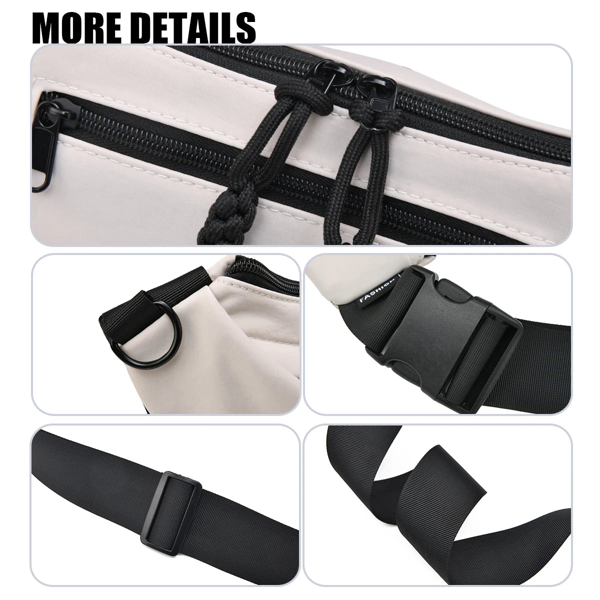 2026 New Lightweight Waterproof Crossbody Bag, Large Capacity Casual Versatile Cycling Bag, Sports Chest Bag, Men's Shoulder Bag, Women's Bag