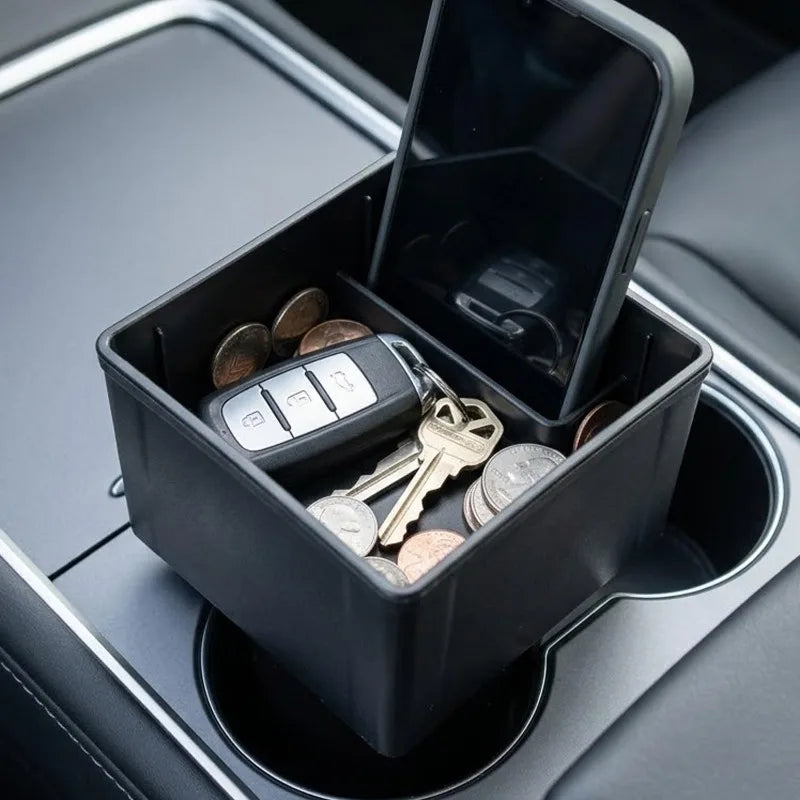 Car Storage Cup Holder Car Center Console Box Baby Bottle Storage Box Center Console Storage Pouch Seat Pouch