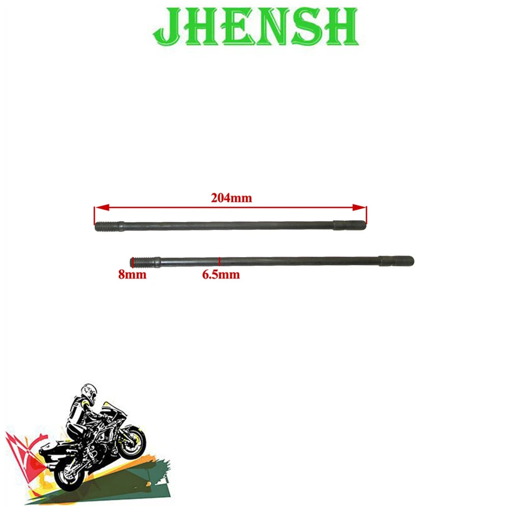 JHENSH Brand New W150-G Cylinder Stud Bolt B M8x204mm For Zongshen GPX 155cc