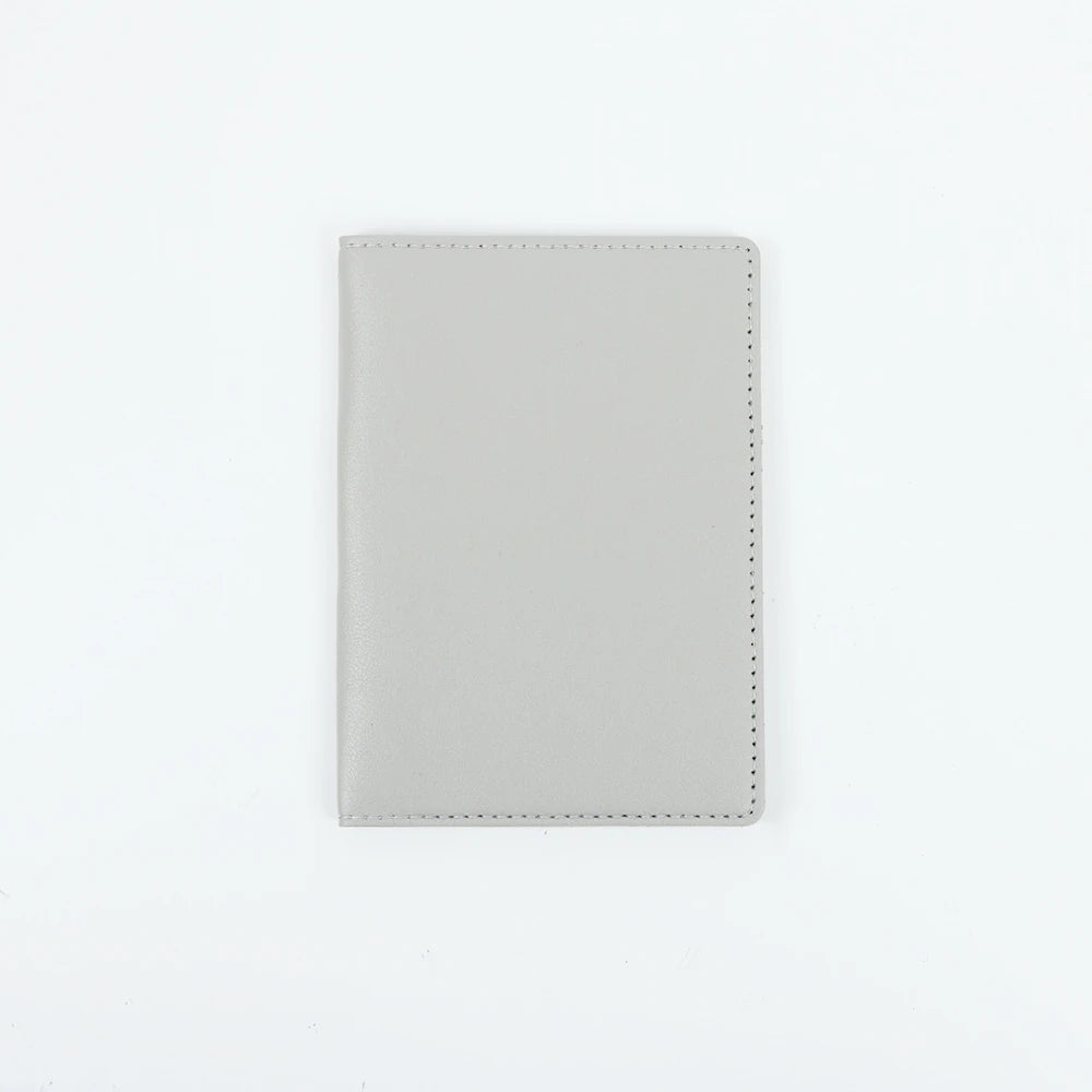 Customized Name PU Leather Passport Protection Case with Multiple Functions and Multiple Card Slots - Leather Passport Bag