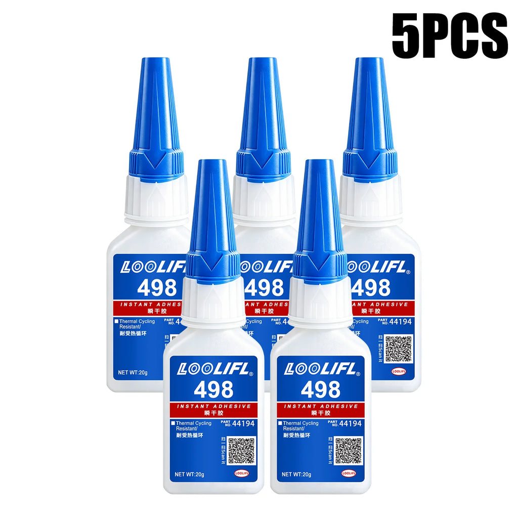 Industrial Quick-Drying Glue, Strong Adhesive for Metal, Plastic, Rubber, and Wood, Universal Instant Adhesive, Low Whitening, Low Odor, Waterproof, High Strength, Fast-Drying Adhesive, DIY Handmade Repair Special Use