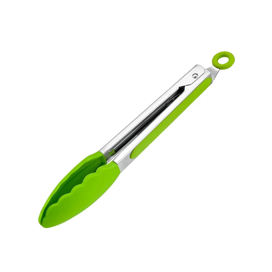 7/9/12inch Silicone Kitchen BBQ Tongs Stainless Steel Locking Cooking Tongs with Silicone Tips Non-Slip Food Tongs for Cooking