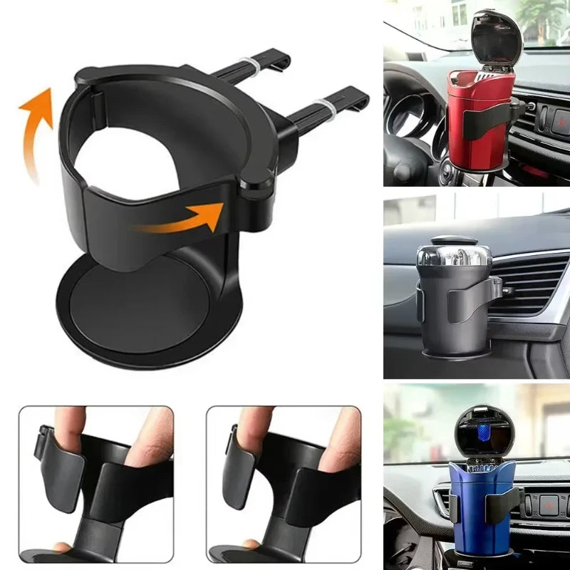 Multifunctional Car air conditioning outlet Cup Rack For Air Vent Auto Drink Rack Stand Coffee Cup Holder Water Bottle