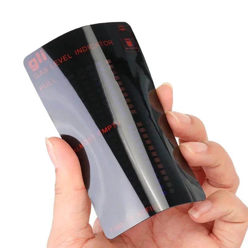 2Pcs Magnetic Gas Tank Level Indicator Propane Butane LPG Fuel Gauge Caravan Bottle Temperature Measuring Gas Cylinder Tool
