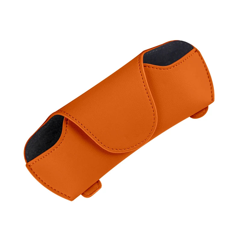 For Porsche Macan Cayenne Panamera Cayman Boxster 911 Taycan Car Sunglasses Clip Glasses Box Auto Interior Accessories