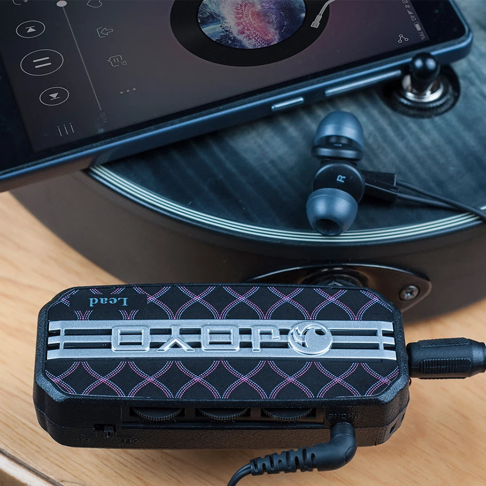 JOYO Bass Guitar Amplifier 6 Types A30 Sound MP3 Headphone Amp Pocket Size Electric Guitar Practice JA-03 Mini Amplifier