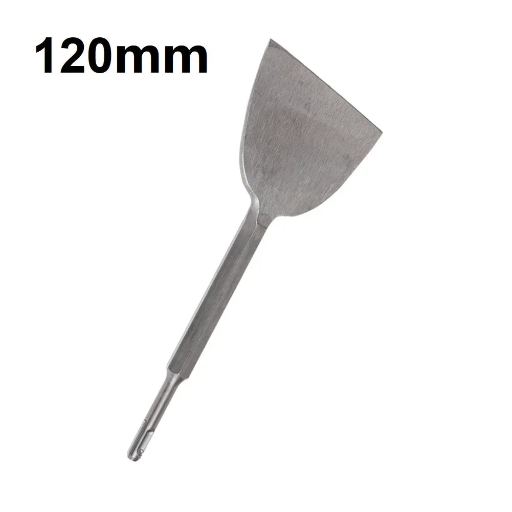 Round Handle Large Chisel Ultra-Thin Flat Shovel Cement Trough Shovel Round Handle Electric Hammer Drill Bit Shovel Chisel