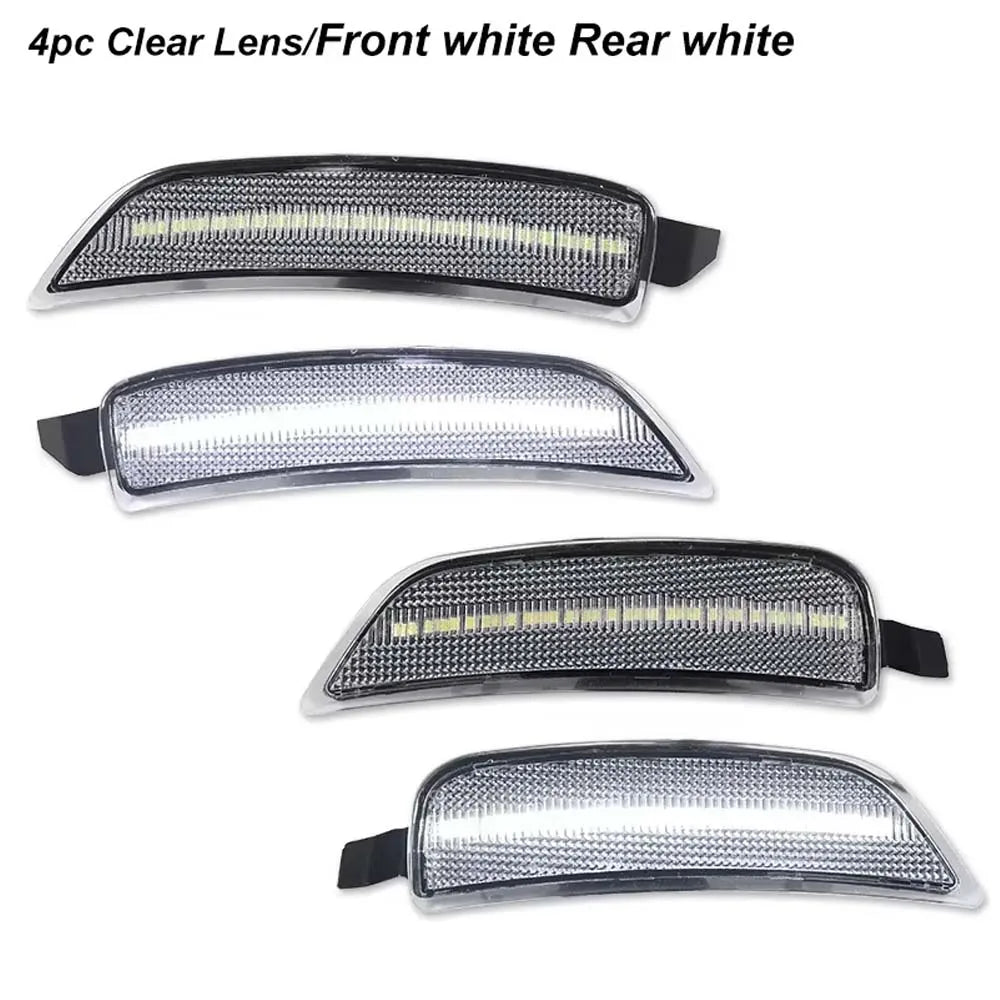 Amber/White/Red LED Front/Rear Side Marker Indicator Lights Turn Signal Light For Mazda MX-5 Miata 2016-2023 Fender Flare Lights
